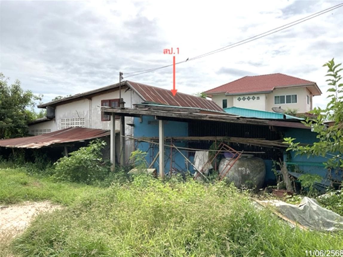 บ้านเดี่ยว กะบกเตี้ย เนินขาม ชัยนาท พื้นที่ใช้สอย 264 ตร.ม. บนที่ดิน 56 ตร.ว. ราคาล้านต้นๆ พื้นที่กว้างสุดคุ้ม