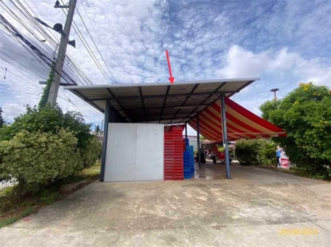 เพิงอเนกประสงค์ ปากแรต บ้านโป่ง ราชบุรี พื้นที่ 79.4 ตร.ว. ทำเลศักยภาพ เหมาะสำหรับธุรกิจขนาดย่อม