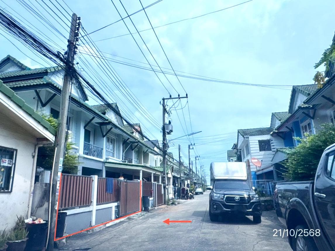 ทาวน์โฮม บ้านพฤกษา 12 (Baan Pruksa 12) คลองสาม-คลองหลวง 2 ห้องนอน พื้นที่กว้าง 26.9 ตร.ว. สเปซจัดเต็ม