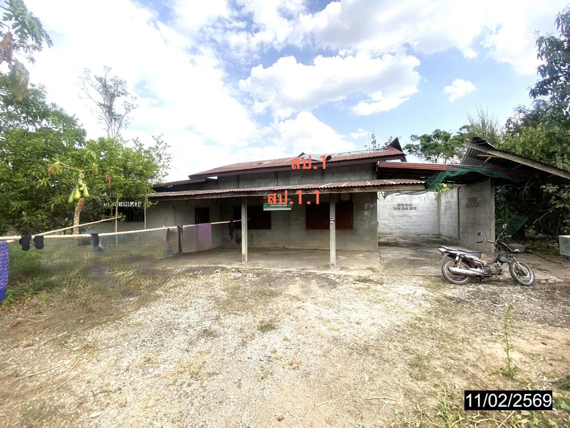ขายบ้านเดี่ยว วังสะพุง เลย ทำเลทรายขาว พื้นที่ 44.6 ตร.ว. พื้นที่ใช้สอย 114 ตร.ม. สภาพดี ราคาคุ้มค่าไม่ถึงล้าน