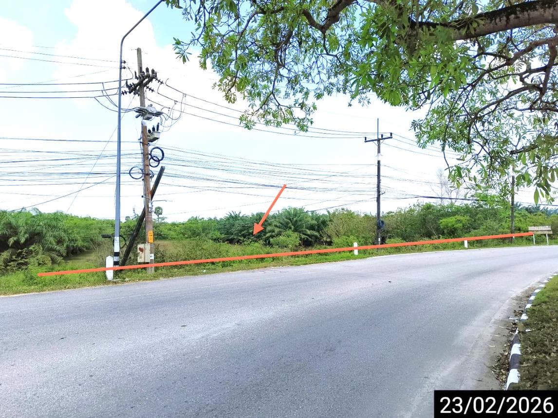 ที่ดินเปล่าทำเลศักยภาพ เนื้อที่ 38 ตร.ว. ป่าเว ไชยา สุราษฎร์ธานี