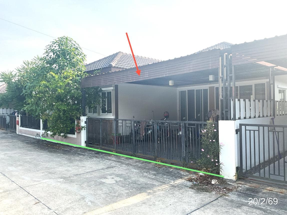 ขายบ้านเดี่ยว เอ.เค.วิลเลจ (A.K. Village) ระยอง 3 ห้องนอน 2 ห้องน้ำ พื้นที่กว้าง 42.8 ตร.ว. ทำเลดีเดินทางสะดวก