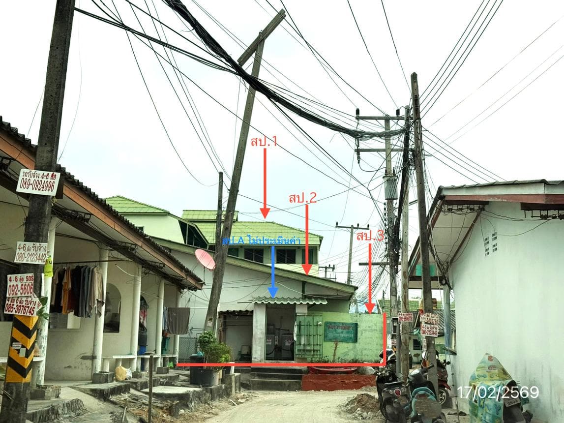 อพาร์ทเม้นท์ หนองปรือ บางละมุง ชลบุรี 21 ห้องนอน 21 ห้องน้ำ พื้นที่ 622.5 ตร.ม. ทำเลทองใกล้แหล่งท่องเที่ยวพัทยา เหมาะลงทุนธุรกิจหอพัก
