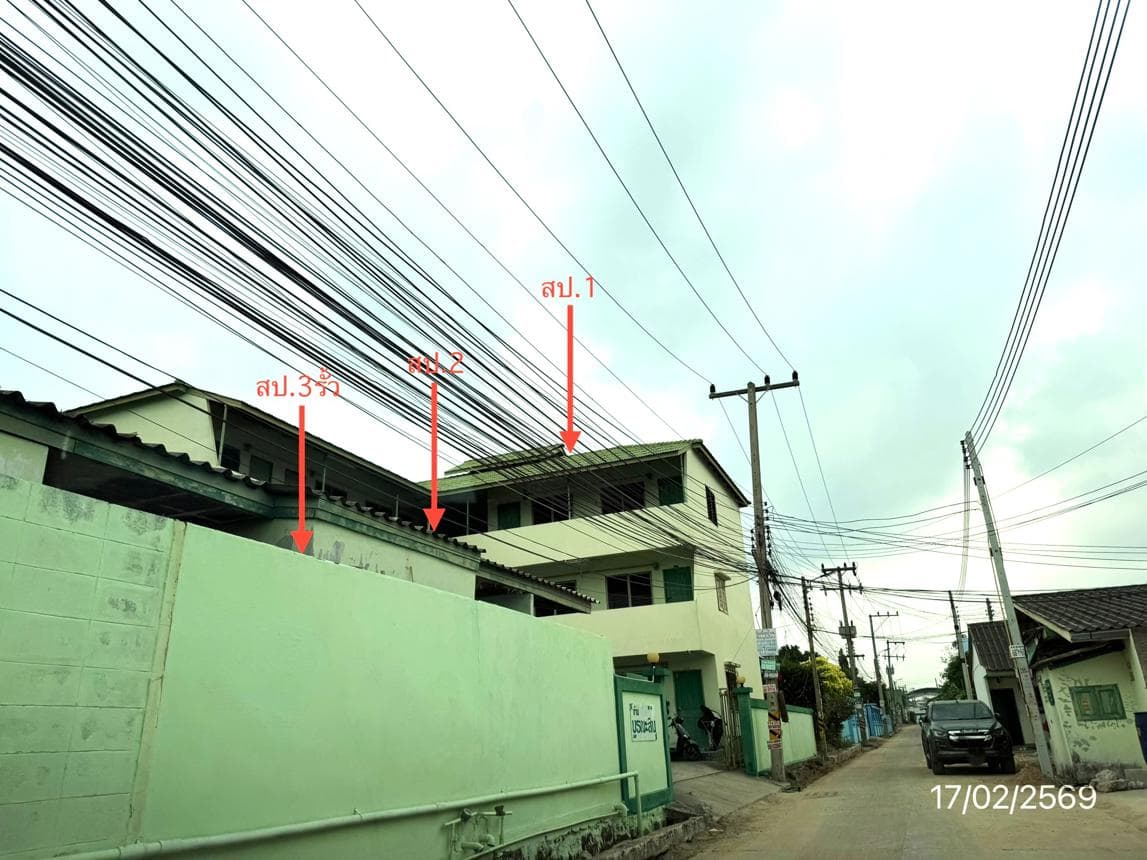 อพาร์ทเม้นท์ หนองปรือ บางละมุง ชลบุรี 21 ห้องนอน 21 ห้องน้ำ พื้นที่ 622.5 ตร.ม. ทำเลทองใกล้แหล่งท่องเที่ยวพัทยา เหมาะลงทุนธุรกิจหอพัก