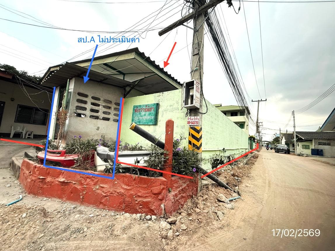 อพาร์ทเม้นท์ หนองปรือ บางละมุง ชลบุรี 21 ห้องนอน 21 ห้องน้ำ พื้นที่ 622.5 ตร.ม. ทำเลทองใกล้แหล่งท่องเที่ยวพัทยา เหมาะลงทุนธุรกิจหอพัก