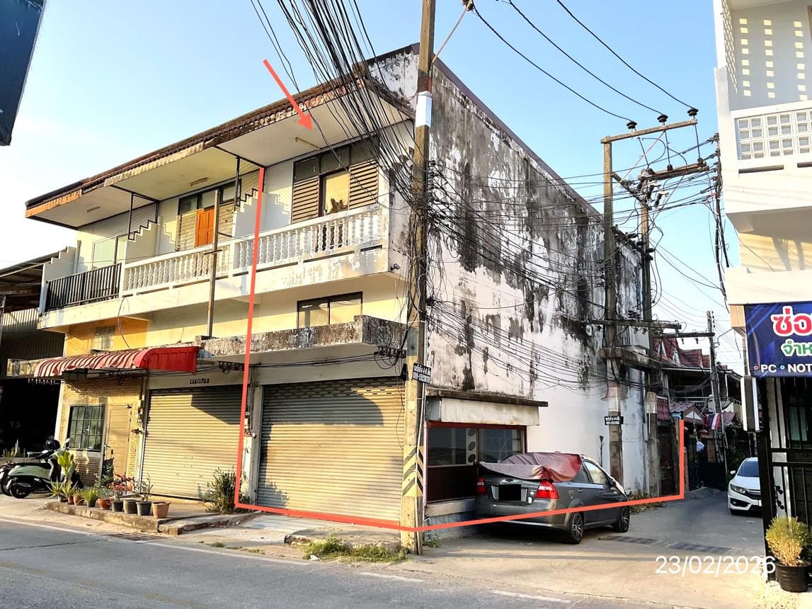 ขายอาคารพาณิชย์ นาเกลือ บางละมุง ชลบุรี 3 ห้องนอน พื้นที่ใช้สอย 144 ตร.ม. ทำเลธุรกิจ
