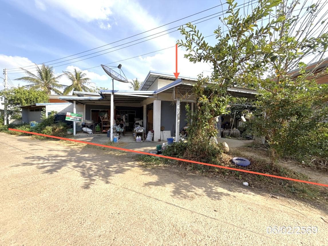 บ้านเดี่ยว กุดข้าวปุ้น อุบลราชธานี พื้นที่กว้างขวาง 65 ตร.ว. บรรยากาศเงียบสงบ ใกล้ชิดธรรมชาติ