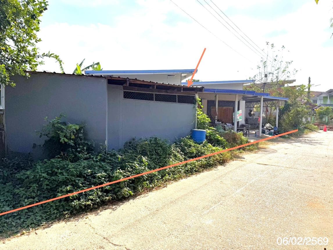 บ้านเดี่ยว กุดข้าวปุ้น อุบลราชธานี พื้นที่กว้างขวาง 65 ตร.ว. บรรยากาศเงียบสงบ ใกล้ชิดธรรมชาติ