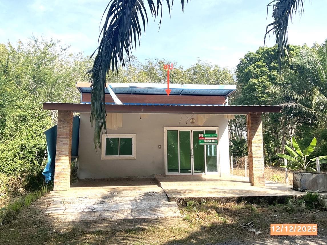 บ้านเดี่ยว 4 ห้องนอน พื้นที่ 140 ตร.ม. ทำเลศักยภาพ เขาวิเศษ วังวิเศษ ตรัง