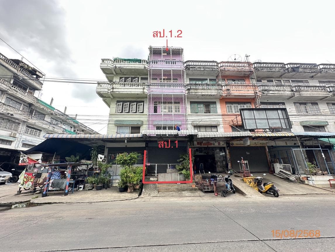 อาคารพาณิชย์ 3 ห้องนอน พื้นที่ 350 ตร.ม. โครงการวงแหวนแสงประทีป ทำเลศักยภาพ ท่าข้าม เขตบางขุนเทียน กรุงเทพมหานคร
