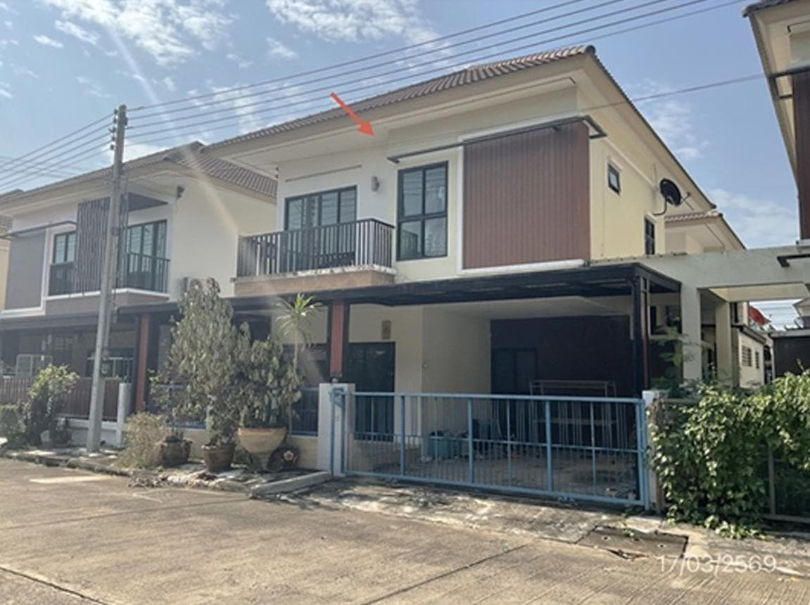 ขายบ้านเดี่ยว เดอะพาร์ค 2 (The Park 2) เมืองสมุทรสาคร 3 ห้องนอน 2 ห้องน้ำ พื้นที่ 134 ตร.ม. ทำเลดี บรรยากาศร่มรื่น เดินทางสะดวกใกล้แหล่งความเจริญ