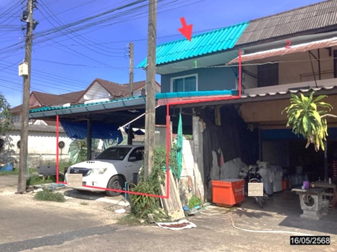 ทาวน์เฮ้าส์ ปากน้ำ เมืองชุมพร 2 ห้องนอน 1 ห้องน้ำ พื้นที่ใช้สอย 145 ตร.ม. ทำเลดีใกล้แหล่งชุมชนและชายทะเล ราคาเพียง 1.4 ล้าน