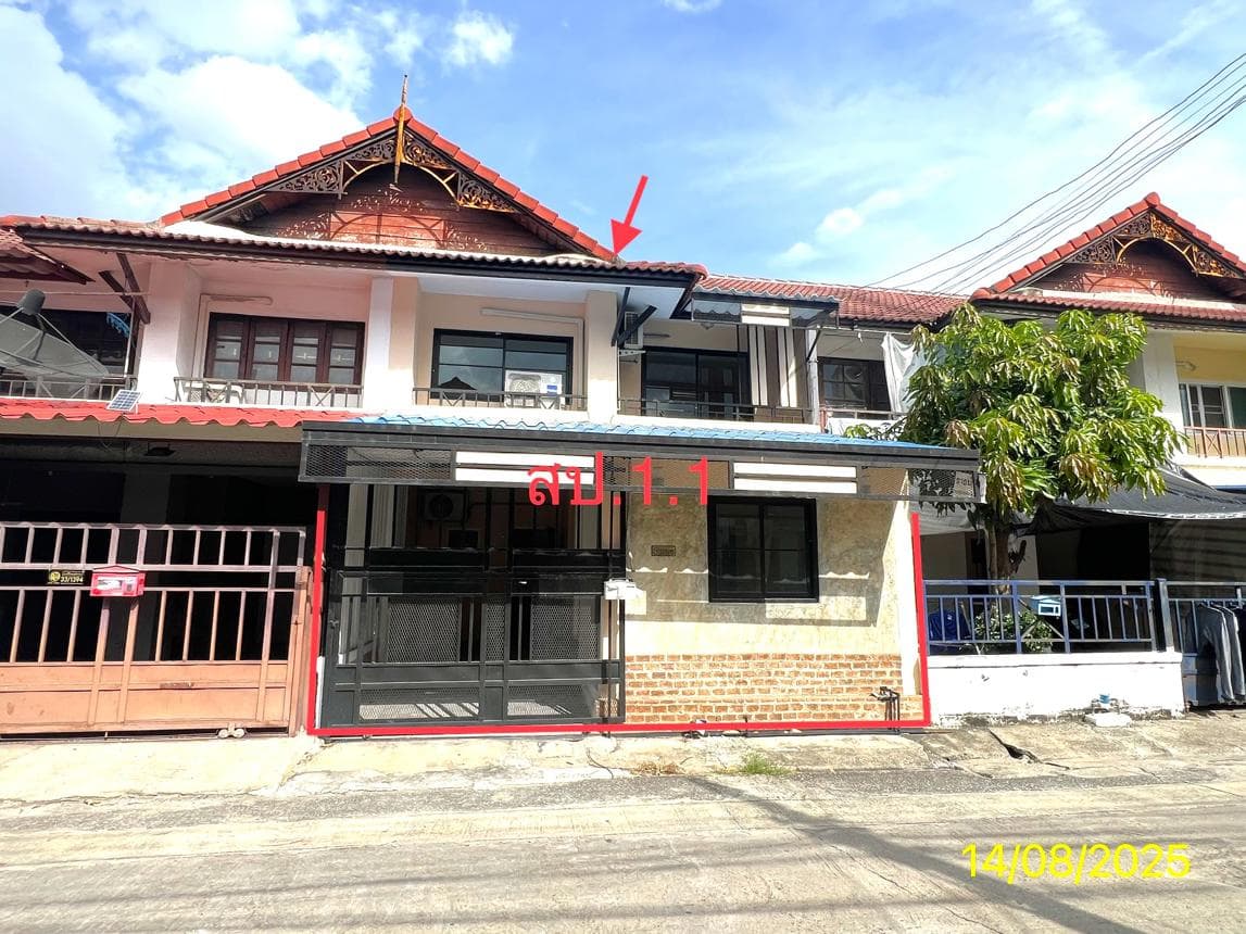 ทาวน์เฮ้าส์ พฤกษา 3 พิมลราช บางบัวทอง นนทบุรี 4 ห้องนอน 2 ห้องน้ำ พื้นที่ 111 ตร.ม. ทำเลชุมชนน่าอยู่ เดินทางสะดวกด้วยรถสาธารณะ ราคาพิเศษ 1.7 ล้าน - image 1