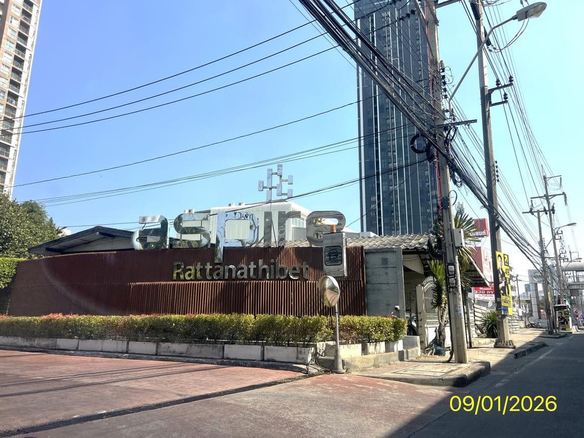 คอนโดมิเนียม 1 ห้องนอน แอสปาย รัตนาธิเบศร์ พื้นที่ 31.26 ตร.ม. ทำเลศักยภาพ บางกระสอ เมืองนนทบุรี นนทบุรี