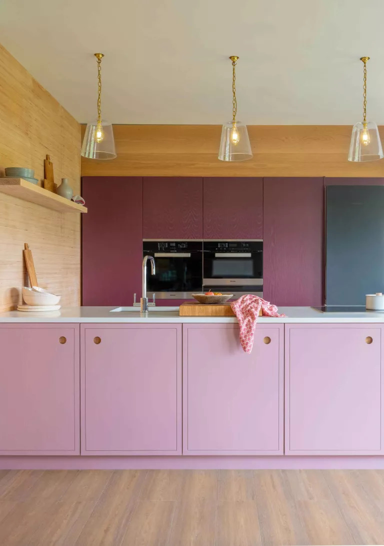 สีห้องครัวสีชมพู 2