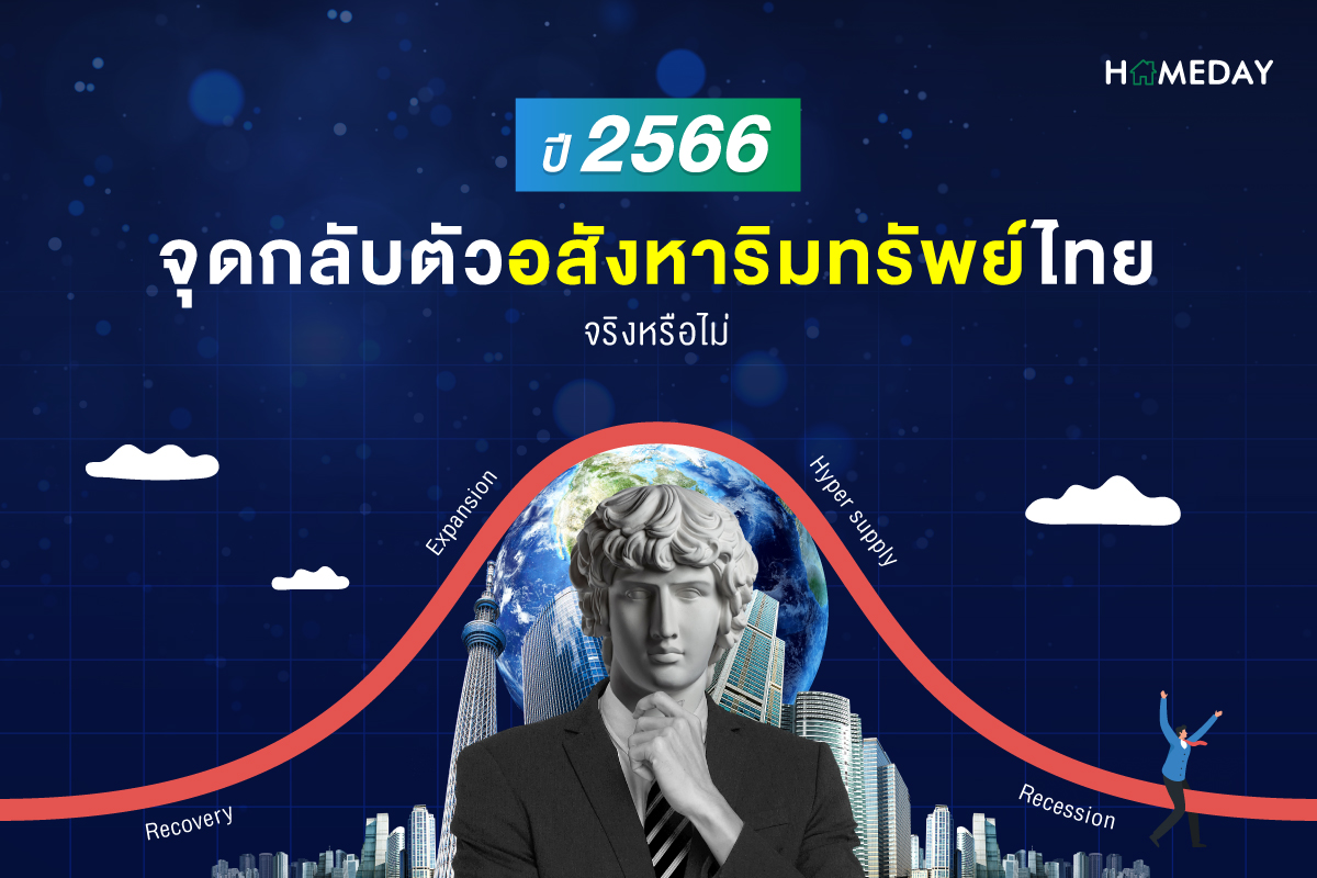 ปี 2566 จุดกลับตัวอสังหาริมทรัพย์ไทยจริงหรือไม่ 1200x800 FB