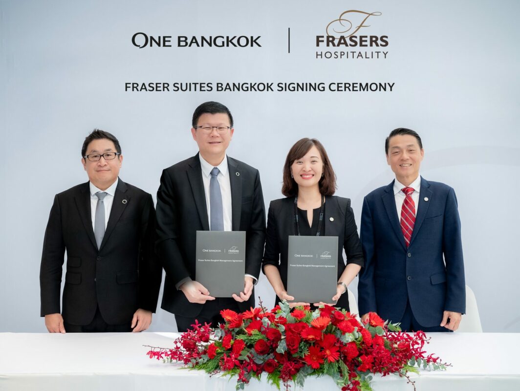 One Bangk and Frasers Hospitality executives