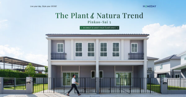 รีวิว เดอะ แพลนท์ & เนเชอร่า เทรนด์ ปิ่นเกล้า สาย 5 (the Plant & Natura Trend Pinkao Sai 5) บ้านพร้อมอยู่ ฟังก์ชันครบ พื้นที่มากขึ้น สุขทั้งภายในและรอบบ้าน