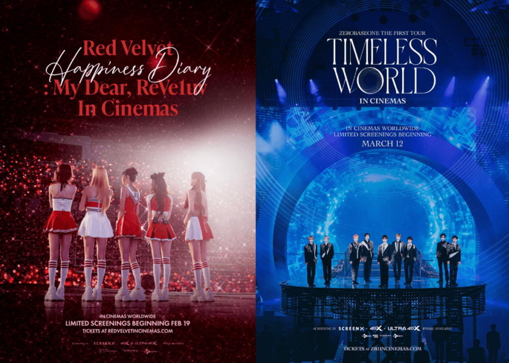 เมเจอร์ ซีนีเพล็กซ์ กรุ้ป นำภาพยนตร์คอนเสิร์ต K-Pop เข้าฉายเอ็กซ์คลูซีฟในโรงภาพยนตร์ มอบความสุขให้แฟนคอนเสิร์ตชาวไทยด้วยวงเกิร์ลกรุ๊ป “Red Velvet” และ “ZEROBASEONE”