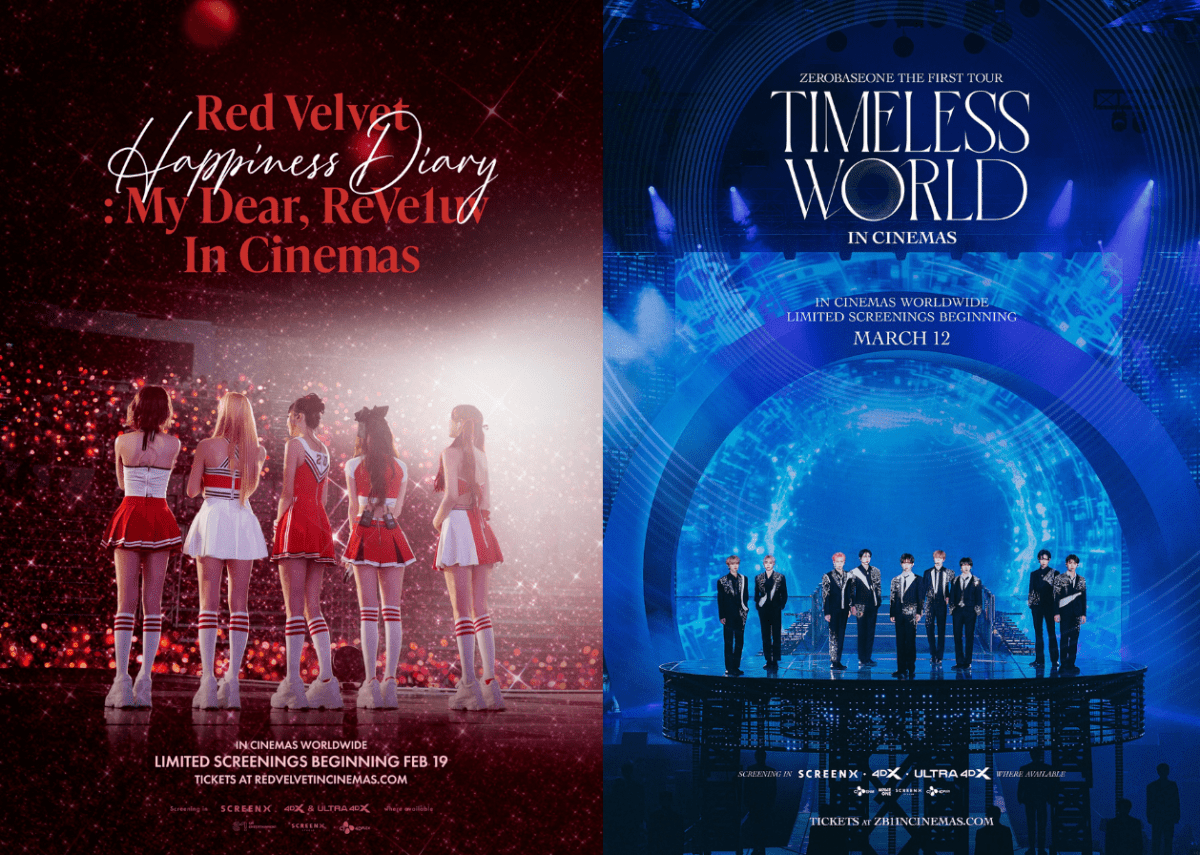 เมเจอร์ ซีนีเพล็กซ์ กรุ้ป นำภาพยนตร์คอนเสิร์ต K-Pop เข้าฉายเอ็กซ์คลูซีฟในโรงภาพยนตร์ มอบความสุขให้แฟนคอนเสิร์ตชาวไทยด้วยวงเกิร์ลกรุ๊ป “Red Velvet” และ “ZEROBASEONE”