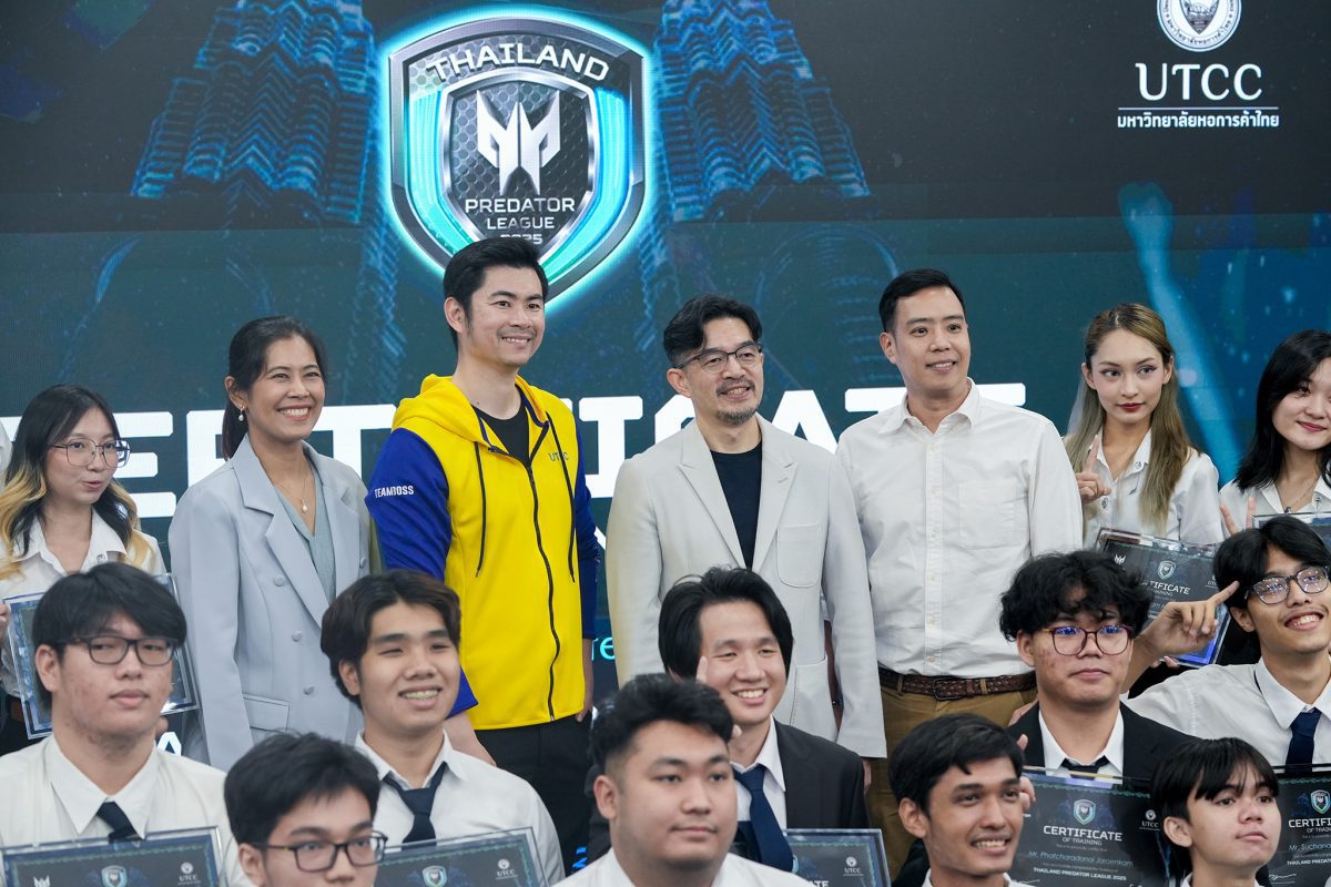 เอเซอร์ มอบประกาศนียบัตรให้นักศึกษาในโครงการ ‘Esports Internship Program’ เปิดทางสู่โอกาสใหม่ในวงการอีสปอร์ตไทย