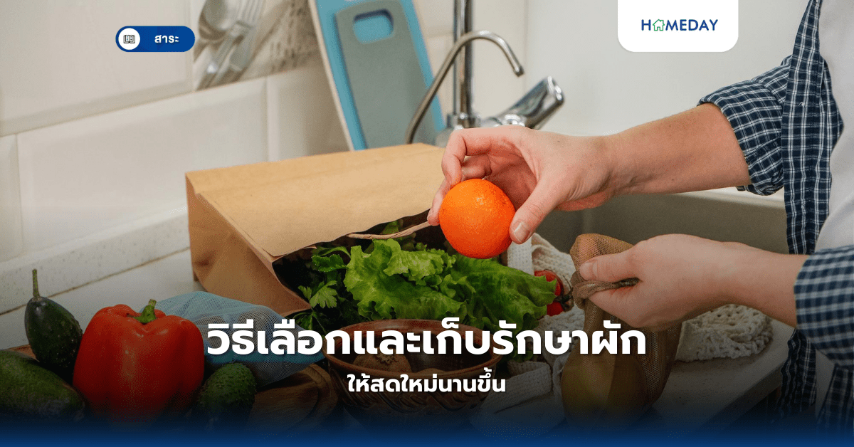 วิธีเลือกและเก็บรักษาผักให้สดใหม่นานขึ้น: เคล็ดลับที่คุณอาจไม่เคยรู้มาก่อน