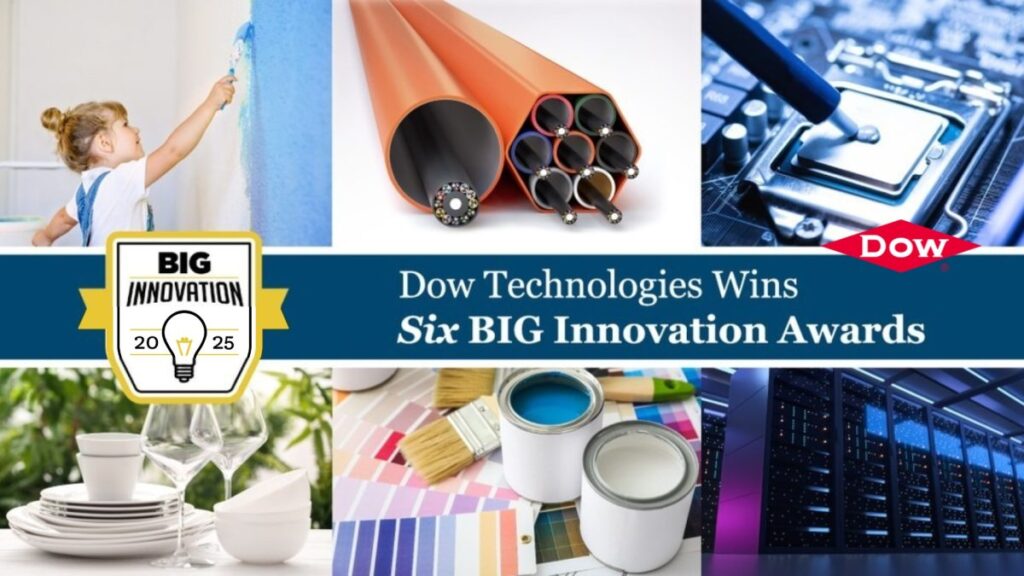 Dow กวาด 6 รางวัลจากเวทีโลก BIG Innovation Awards 2025 ตอกย้ำความสำเร็จด้านนวัตกรรม 9 ปีซ้อน