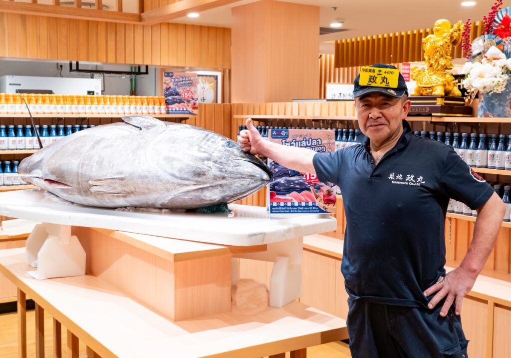 ครั้งแรกในไทย! Katsu Midori Sushi ซูชิสายพานอันดับ 1 จากโตเกียว จัดอีเวนต์โชว์แล่ปลาทูน่ายักษ์ น้ำหนักกว่า 150 กิโลกรัม