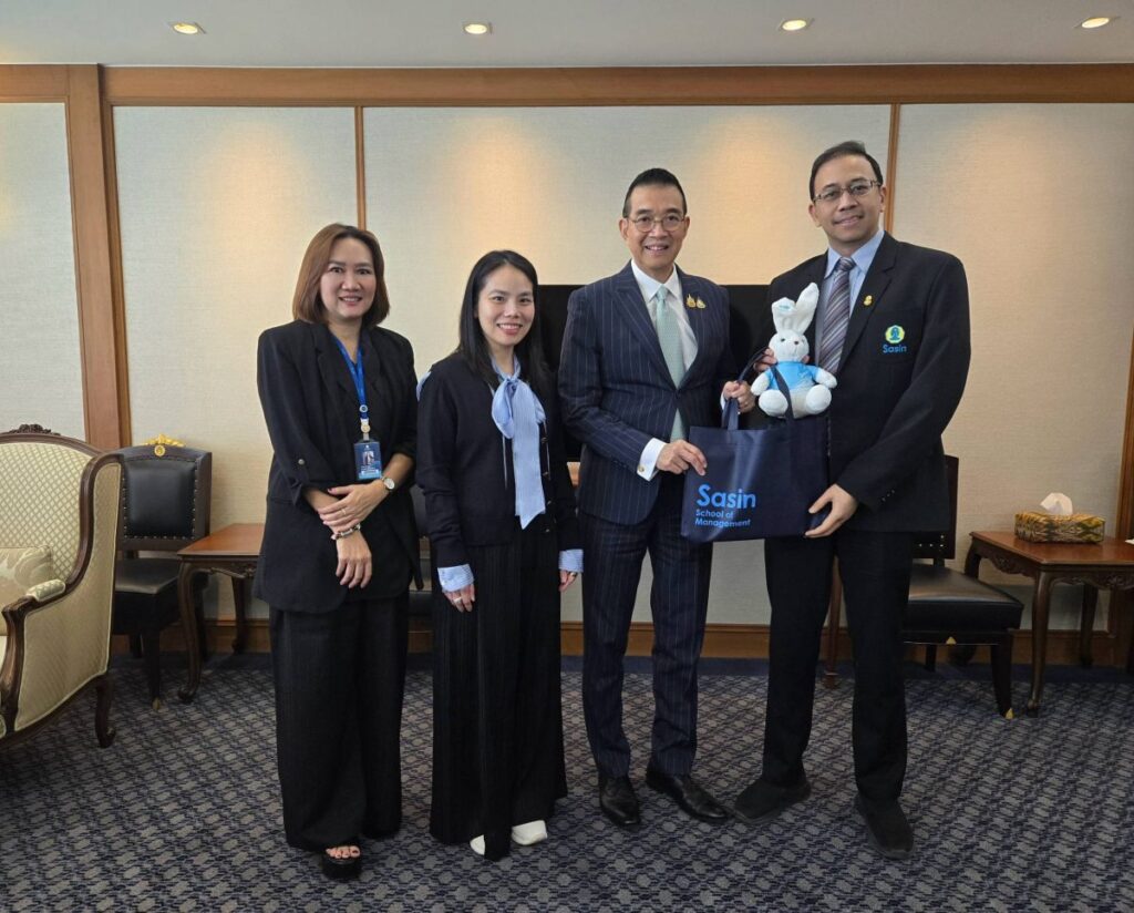 ผู้บริหารศศินทร์เข้าพบรัฐมนตรีว่าการกระทรวงการต่างประเทศ