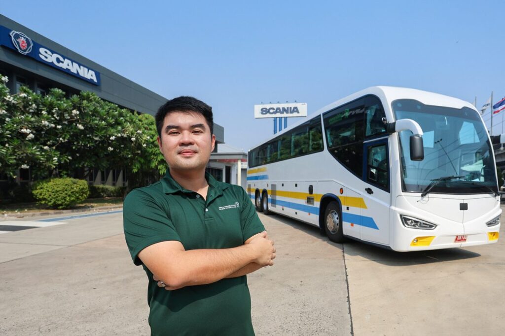 สมบัติทัวร์ พัฒนาต่อเนื่องตลอด 80 ปี ปรับทัพธุรกิจรถโดยสารยุคใหม่ จับมือ สแกเนีย แบรนด์ระดับโลกปล่อย New Bus Euro 5 ให้บริการ