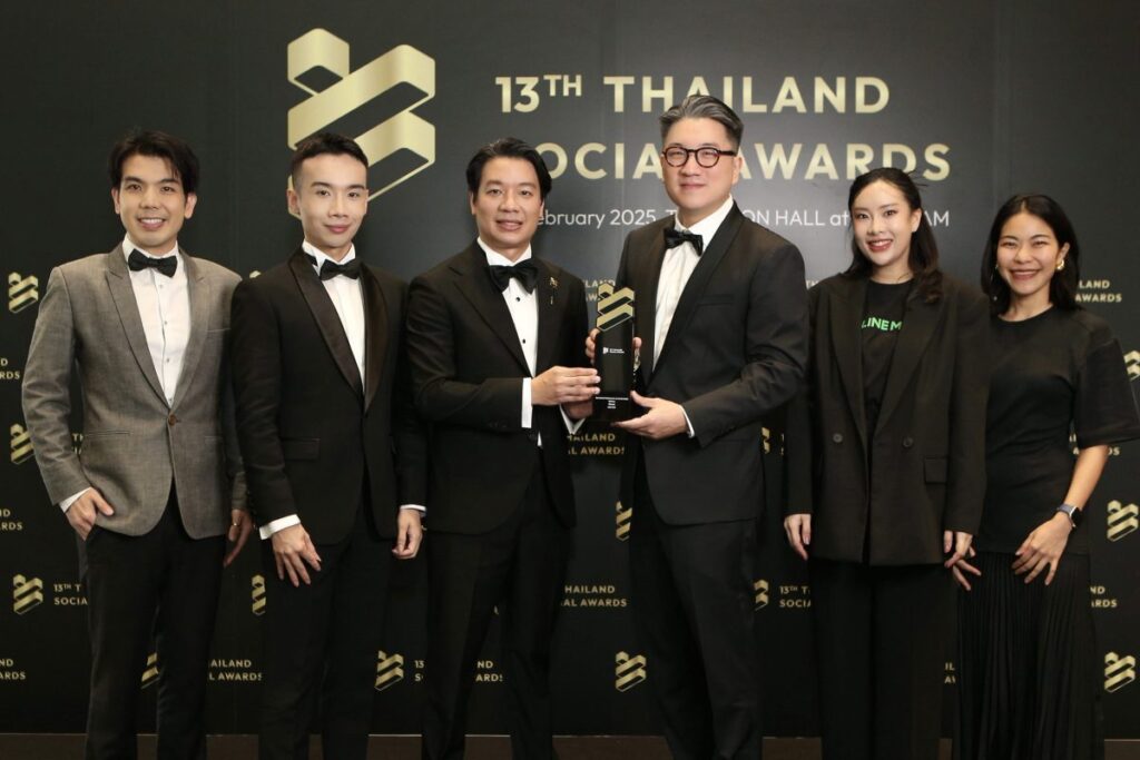 LINE MAN ขึ้นแท่น Delivery ยอดเยี่ยม ชนะรางวัล จากเวที Thailand Social Awards สาขา Best Brand Performance on Social Media สองปีซ้อน