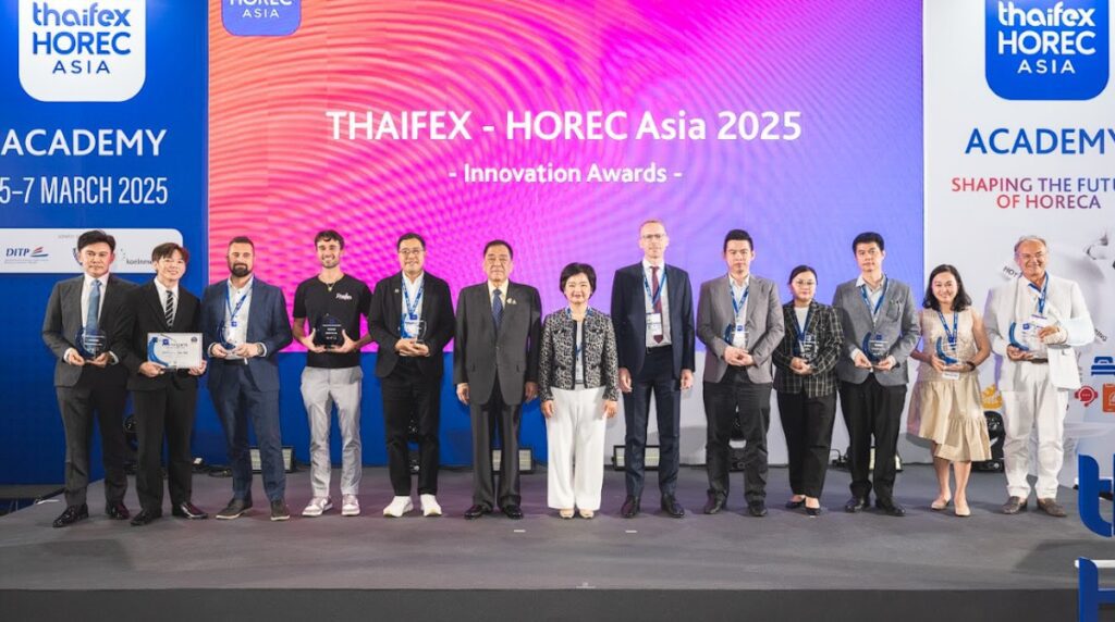 ผู้ประกอบการไทยคว้า 3 รางวัลใหญ่ THAIFEX – HOREC INNOVATION AWARDS 2025 เวทีนวัตกรรมระดับนานาชาติ