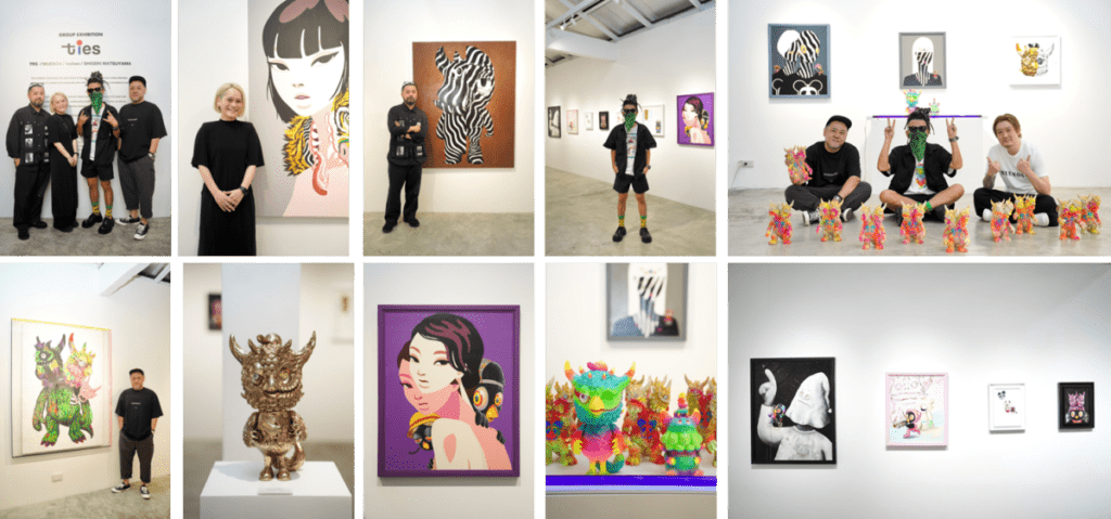 Sanctuary Gallery ร่วมมือกับ Curu Gallery นำเสนอโปรเจกต์พิเศษ “ties” เชื่อมโยงศิลปะไทย-ญี่ปุ่น