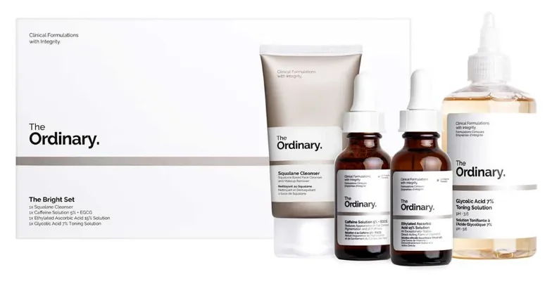 ชุด The Bright Set จาก The Ordinary