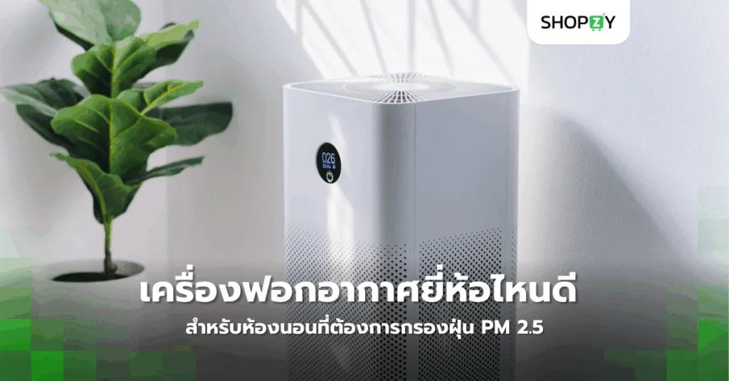 เครื่องฟอกอากาศยี่ห้อไหนดี สำหรับห้องนอนที่ต้องการกรองฝุ่น Pm 2.5 ได้อย่างมีประสิทธิภาพในปี 2025?
