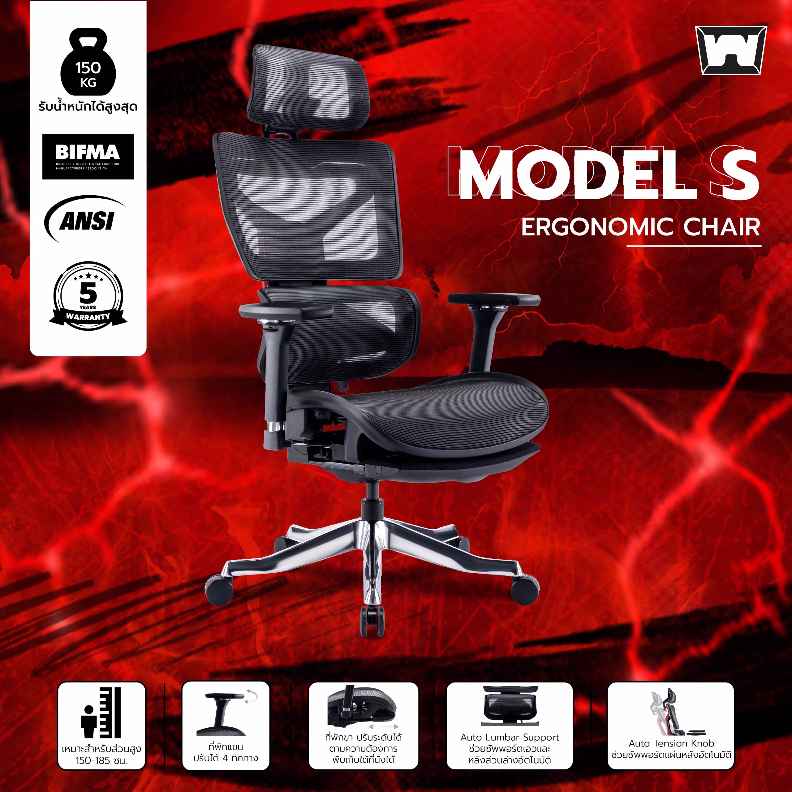 Work Station รุ่น Model S