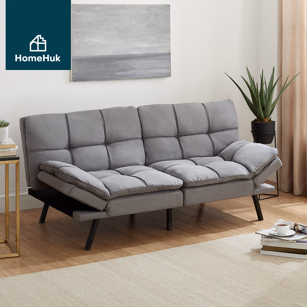 Homehuk รุ่น Velvet Fabric Sofa Bed