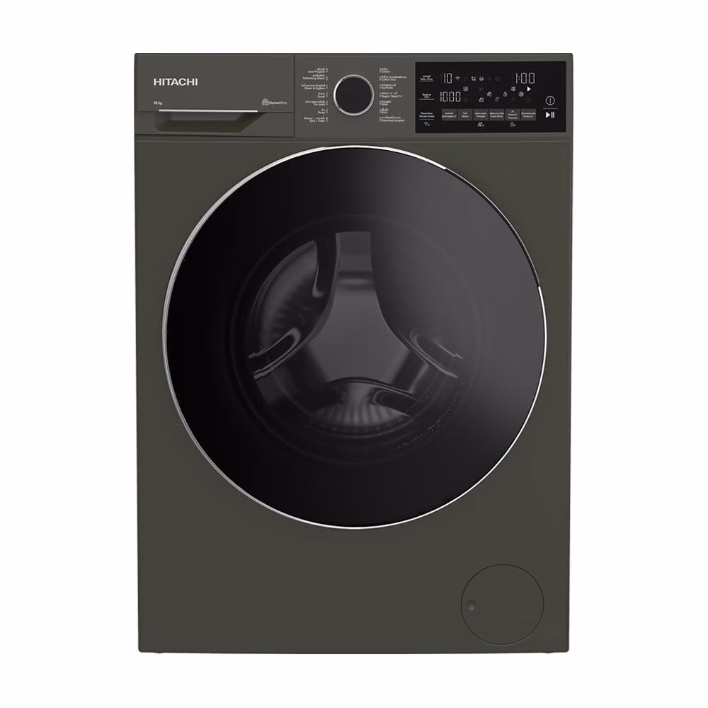 เครื่องซักผ้าฝาหน้า Hitachi รุ่น Bd100xfveadm