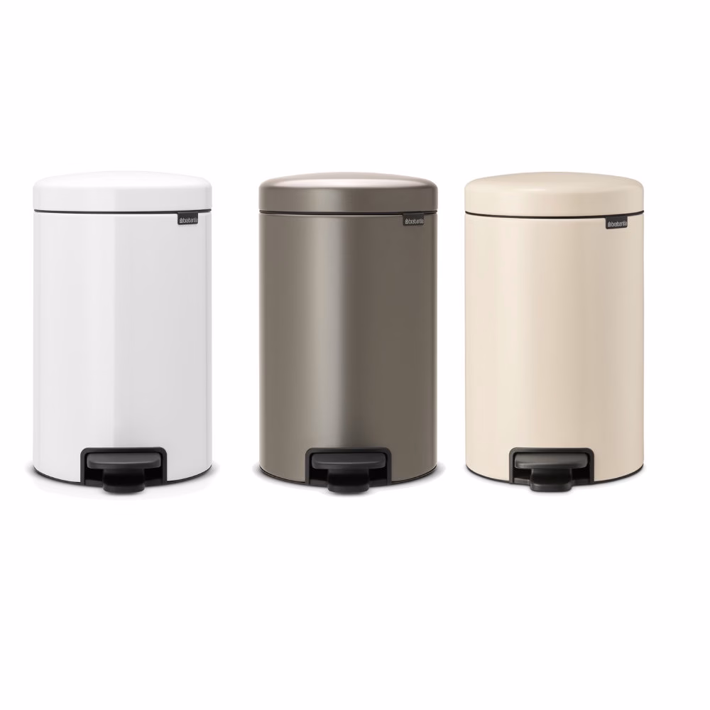 Brabantia ถังขยะสเตนเลส รุ่น Newicon Pedal Bin ขนาด 12 ลิตร
