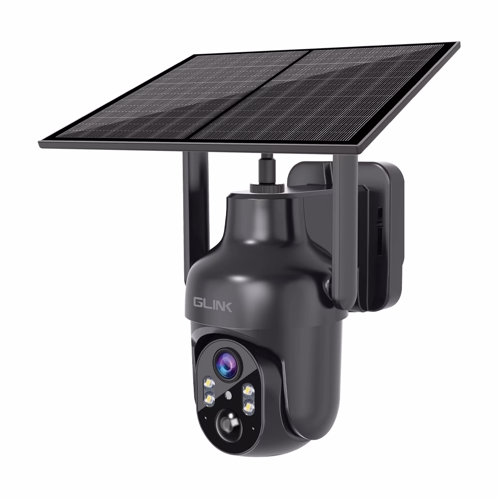 Glink กล้องวงจรปิดไร้สาย Solar Ptz 3mp รองรับซิม 3g/4g Lte