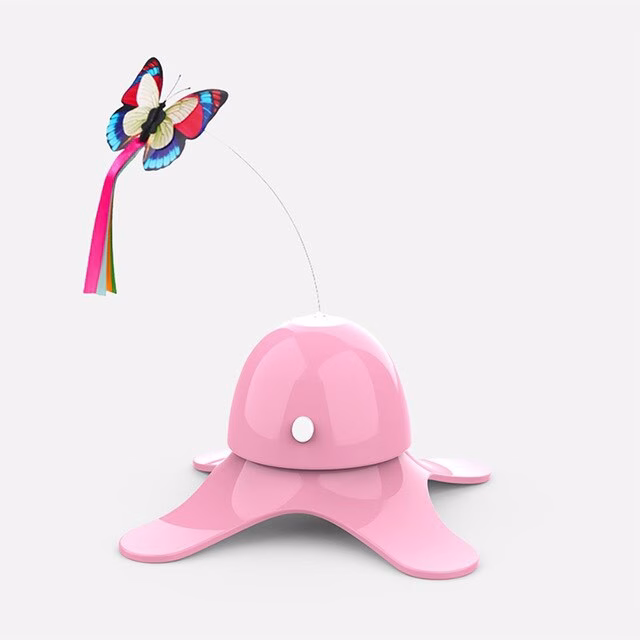 ผีเสื้อหมุน Funny Butterfly Cat Toy