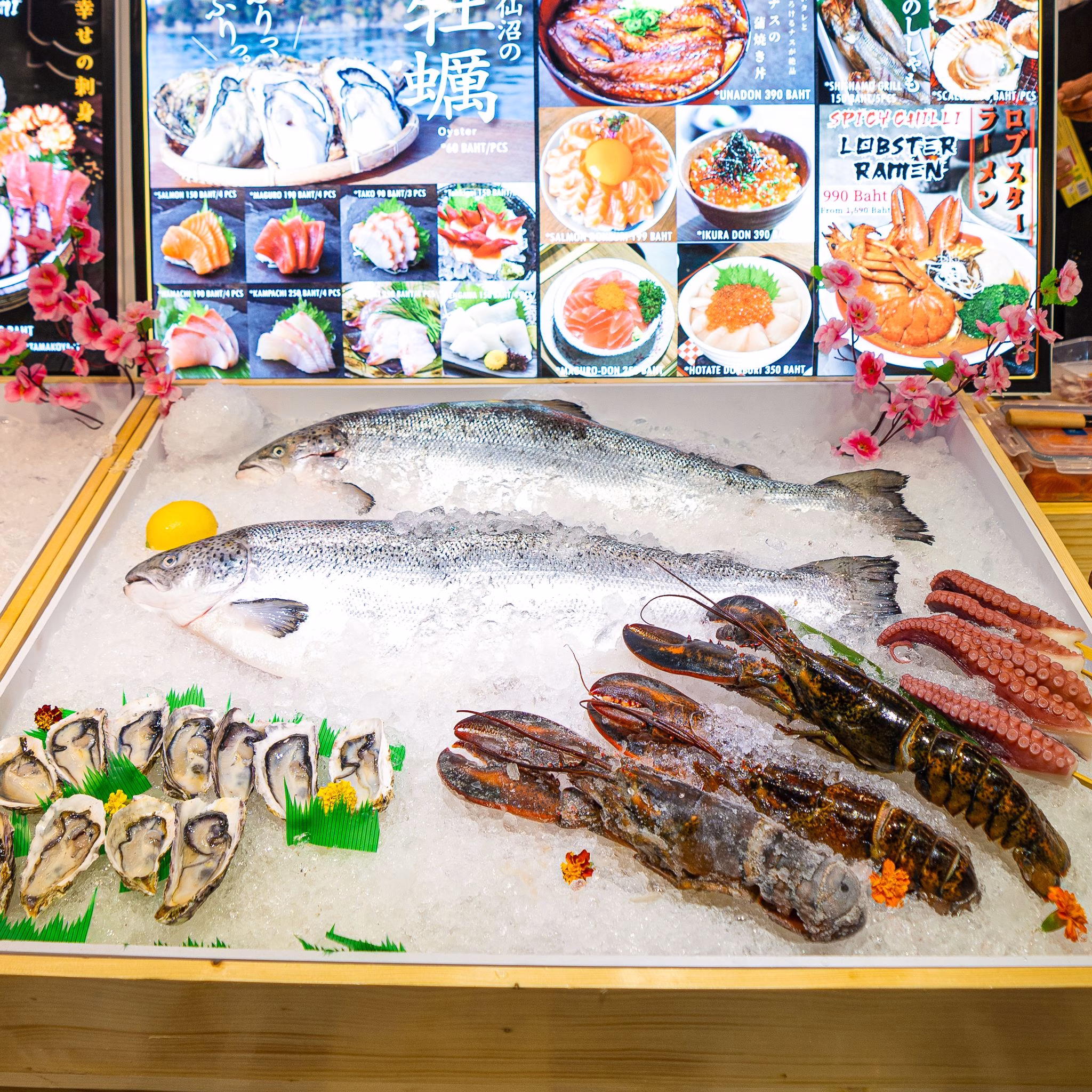 1] วัตถุดิบสดใหม่ พร้อมแล่ พร้อมเสิร์ฟ ในงาน Japan Signature