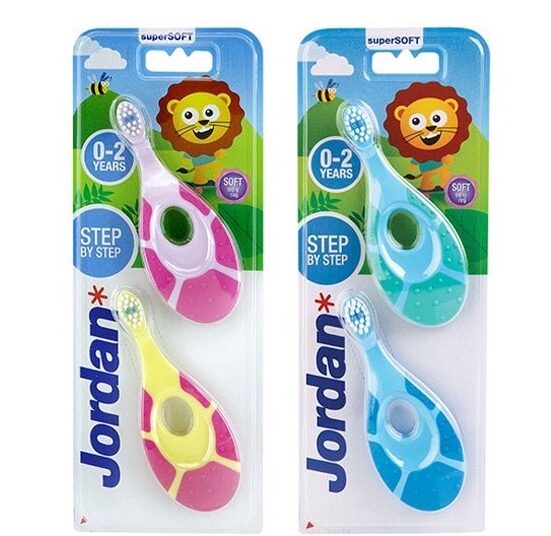 Jordan จอร์แดนแปรงสีฟันเด็ก Step 1