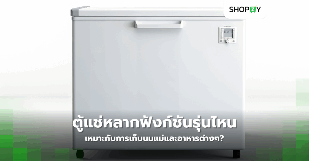 ตู้แช่หลากฟังก์ชันรุ่นไหนเหมาะกับการเก็บนมแม่และอาหารต่างๆ?