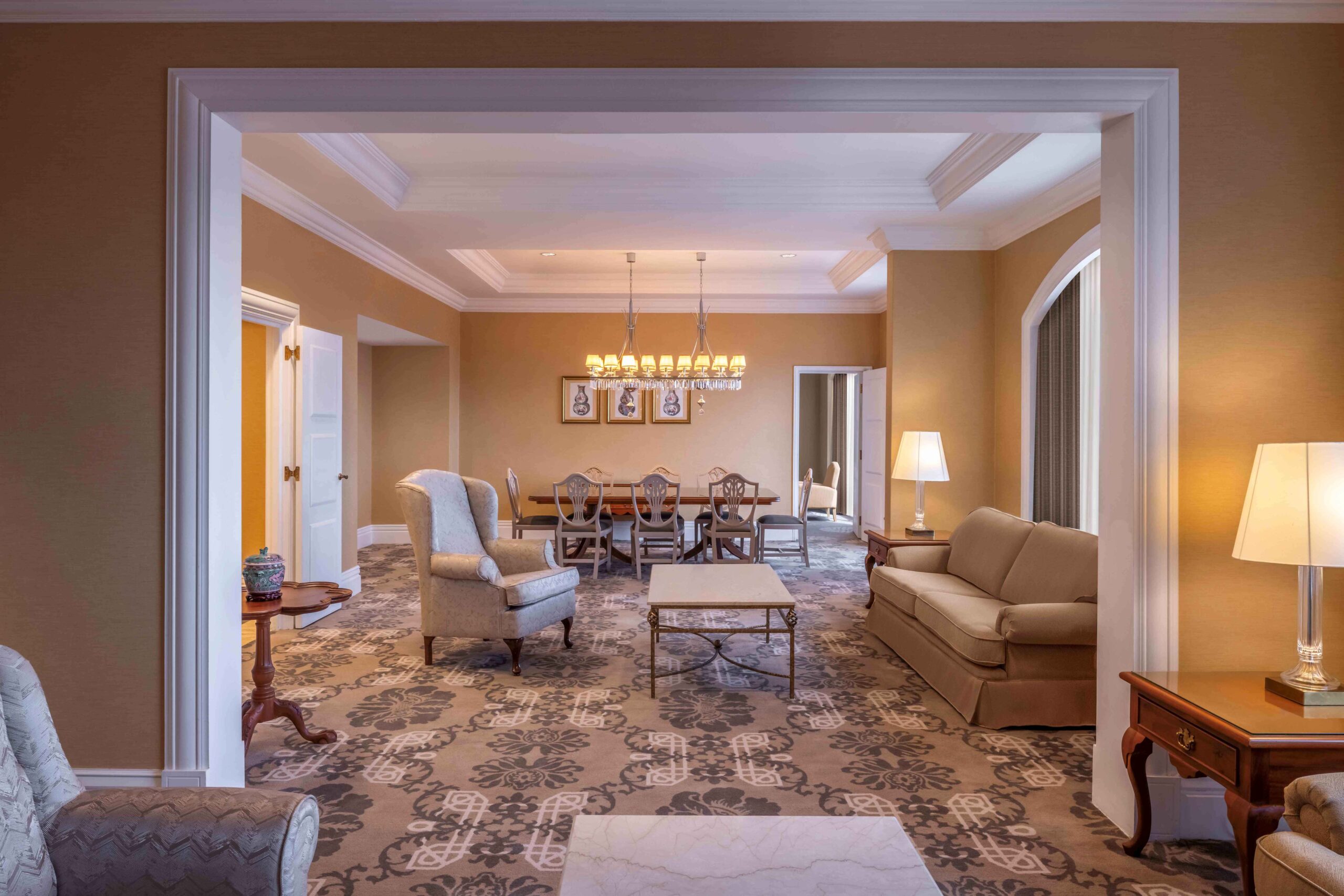Dusit Princess Melaka Guestroom Presidential Suite King Living Room