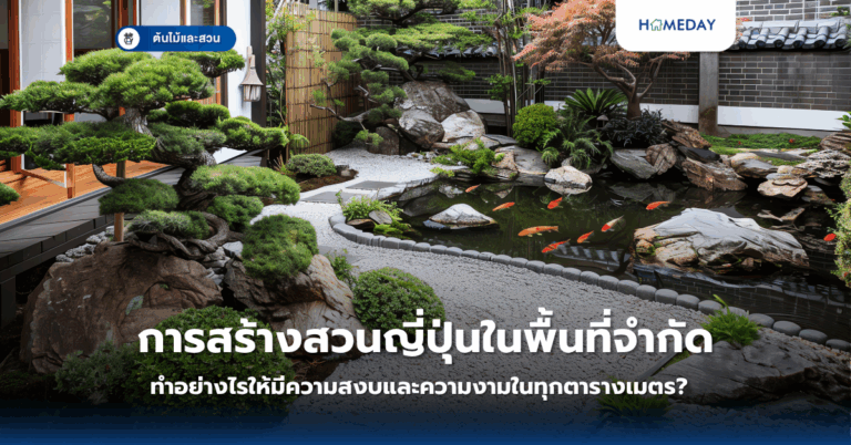การสร้างสวนญี่ปุ่นในพื้นที่จำกัด: ทำอย่างไรให้มีความสงบและความงามในทุกตารางเมตร?