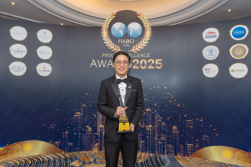 ออริจิ้น เวอร์ติเคิล คว้า 2 รางวัลใหญ่ จากเวทีอสังหาริมทรัพย์สากล “fiabci – Thai Prix D’ Excellence Awards 2025”