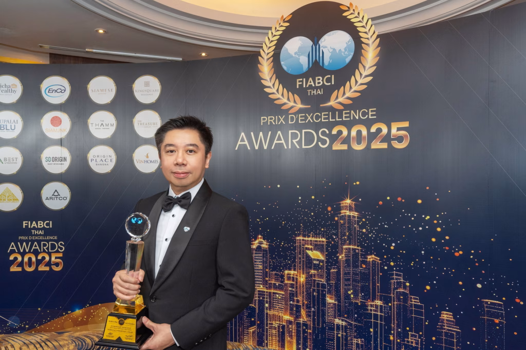ออริจิ้น เวอร์ติเคิล คว้า 2 รางวัลใหญ่ จากเวทีอสังหาริมทรัพย์สากล “fiabci – Thai Prix D’ Excellence Awards 2025”