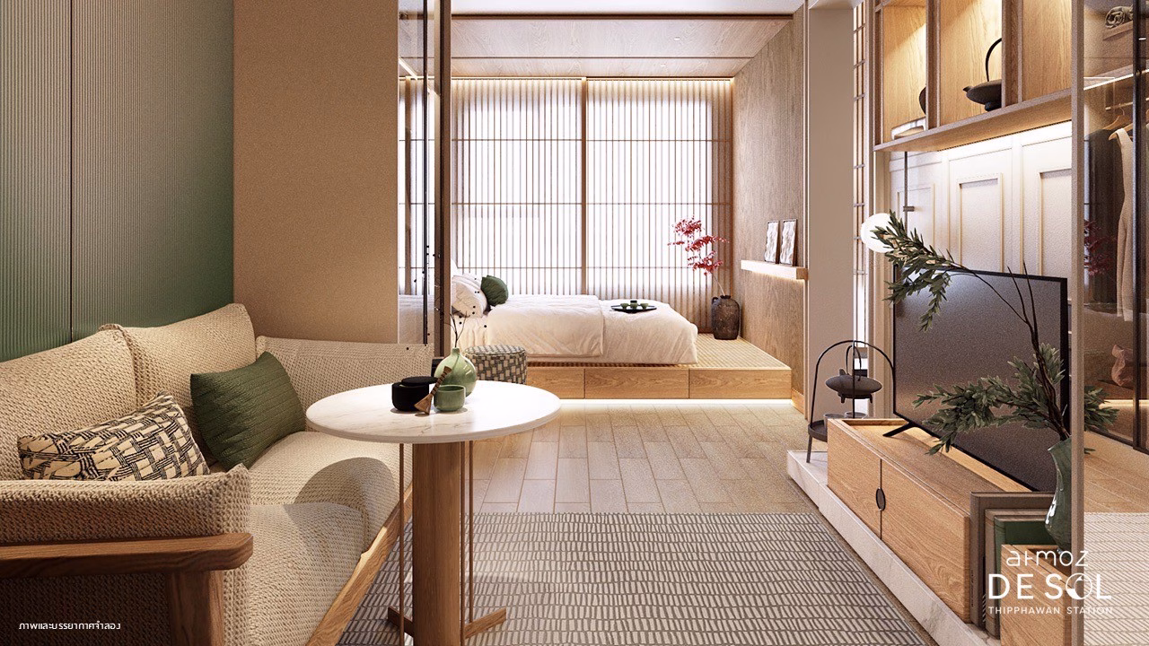 แอสเซทไวส์ ลุยก่อสร้างตามแผน ปักหมุดเสาเอก “atmoz De Sol ทิพวัล สเตชั่น” คอนโดใหม่สไตล์รีสอร์ทติดรถไฟฟ้า 0 ม. สถานีทิพวัล ส่วนกลางจัดเต็ม 30 รายการ