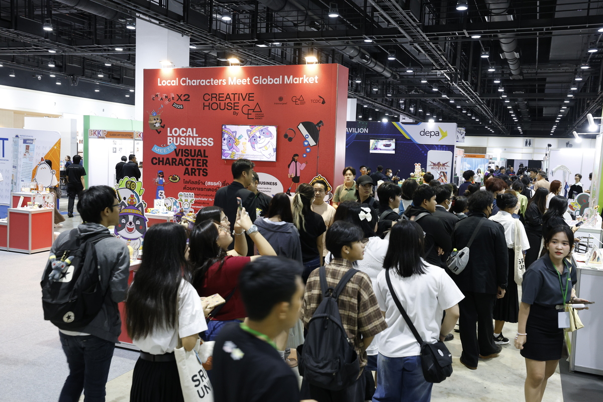 ประตูสู่อุตสาหกรรมสร้างสรรค์เปิดแล้ว งาน Bangkok Character & Creative Ip Show 2025 ต่อยอดทรัพย์สินทางปัญญาสู่ผลิตภัณฑ์มูลค่าสูง เสริมไทยแข็งขันได้ในตลาดโลก